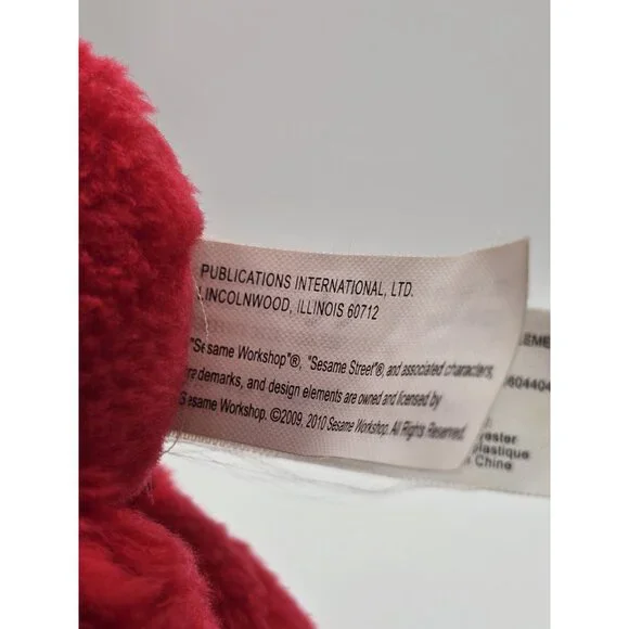 Sesame Street Elmo Plush Toy 10” 2009 Stuffed Animal Toy - Picture 4 of 7